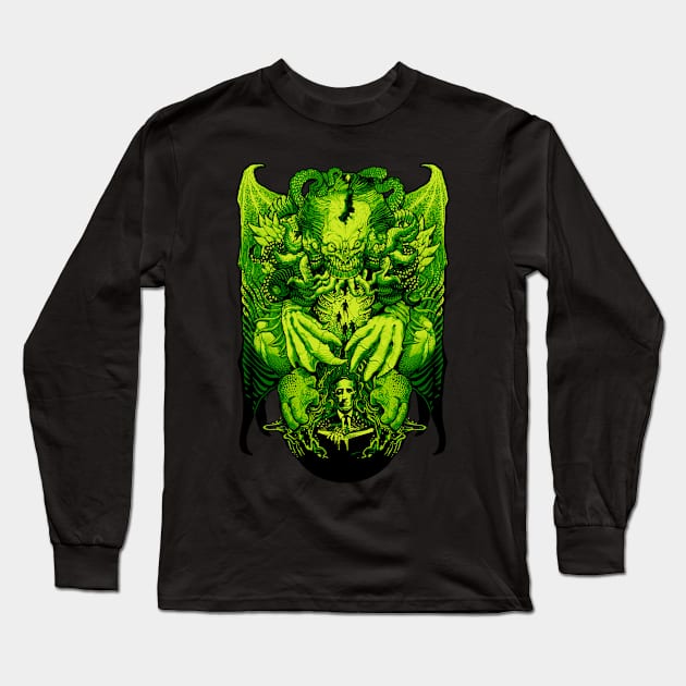 Love Cthulhu III Long Sleeve T-Shirt by Mr Eggs Favorites